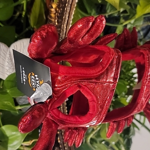 New Cat Crab 🦀 Costume Headpiece Hyde and Eek Red - Picture 5 of 8